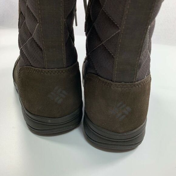 Columbia Womens snow Boots Suede Insulated Winter Sz 5.5 - Picture 5 of 10